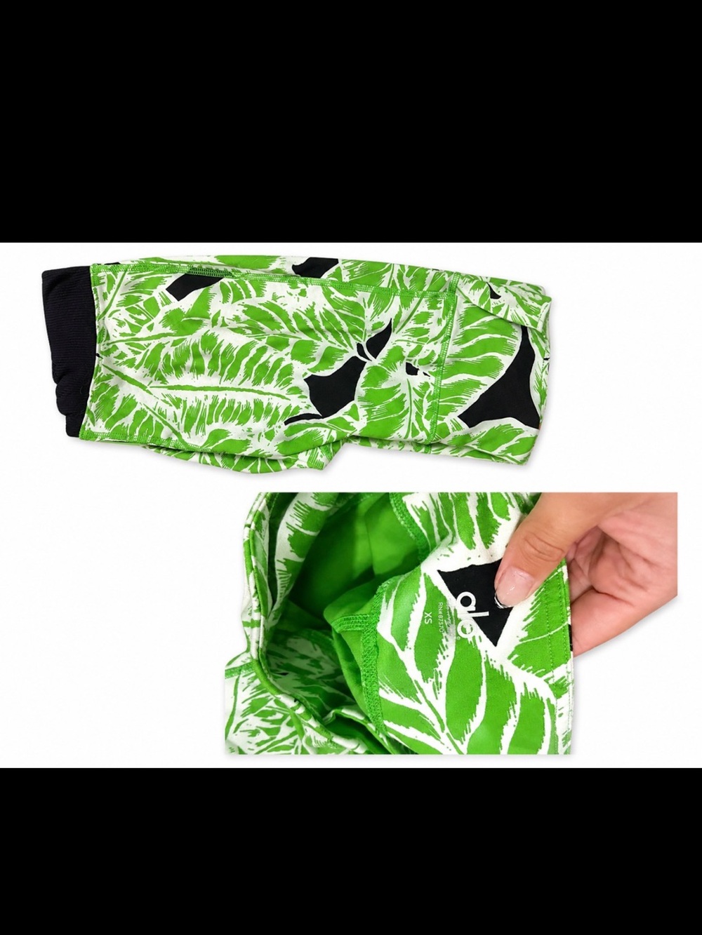 ALO Yoga Tropical Palm Leaf Print Leggings